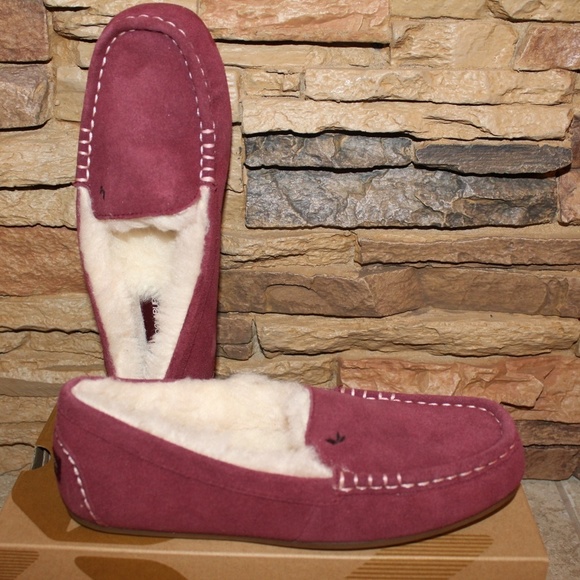 UGG KOOLABURRA Suede Shearling‎ Moccassin Slippers - Picture 1 of 7